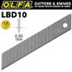 OLFA Double Segmented Heavy Duty Blades Lbd-10 10/pack 18mm